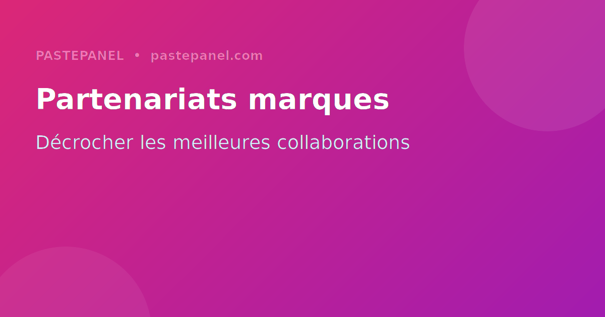 Conseils et erreurs à éviter pour les influenceurs français