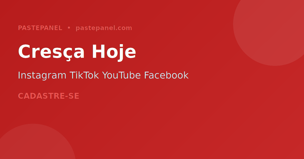 Empreendedores brasileiros usando PastePanel para crescer nas redes sociais