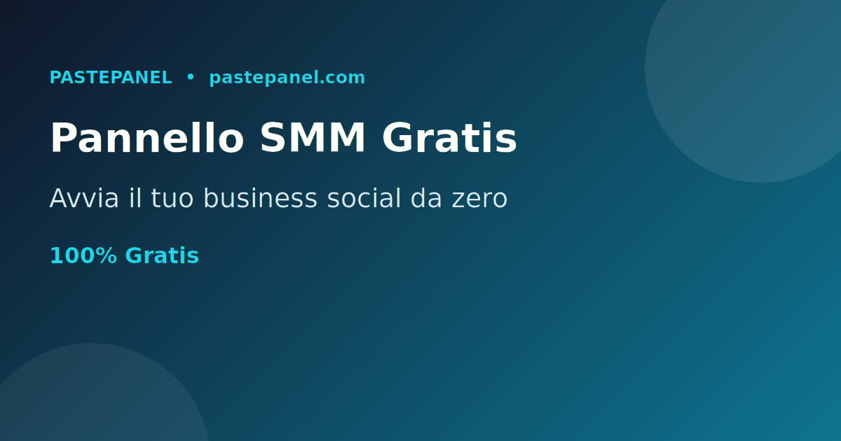 Il miglior pannello SMM gratuito a San Marino per guadagnare online