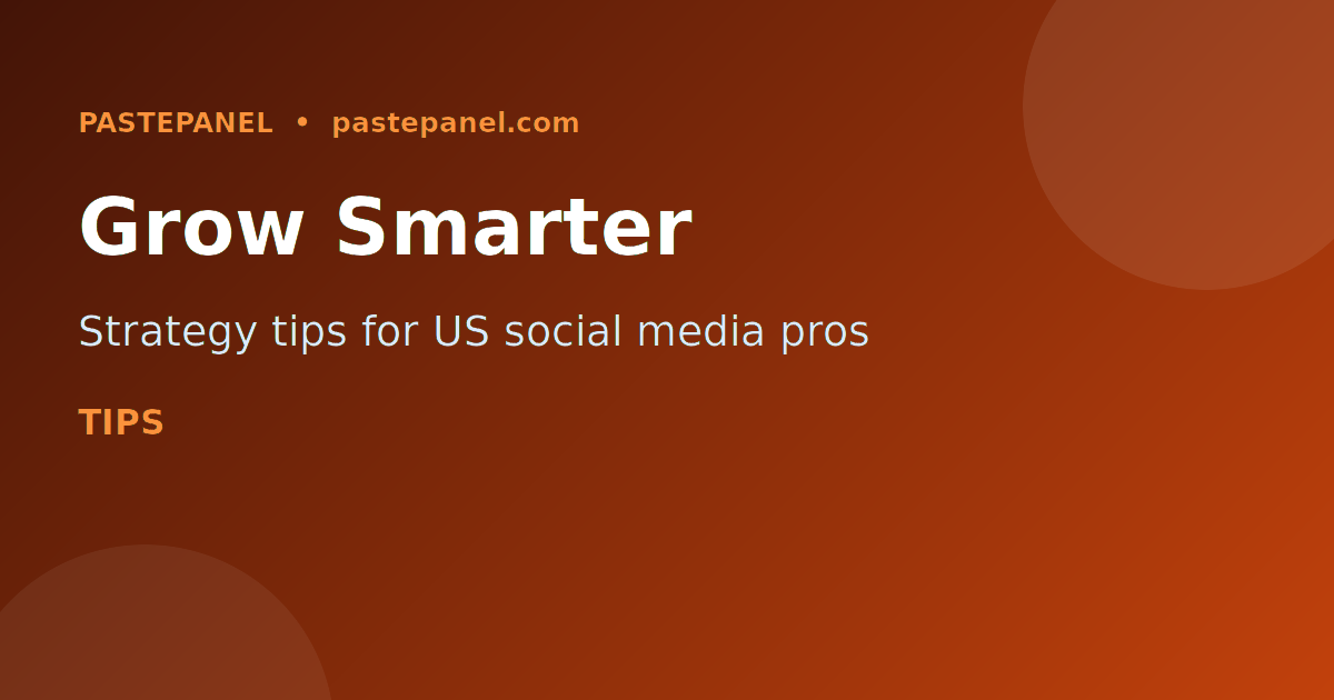 Social media growth strategy tips for US marketers in 2026
