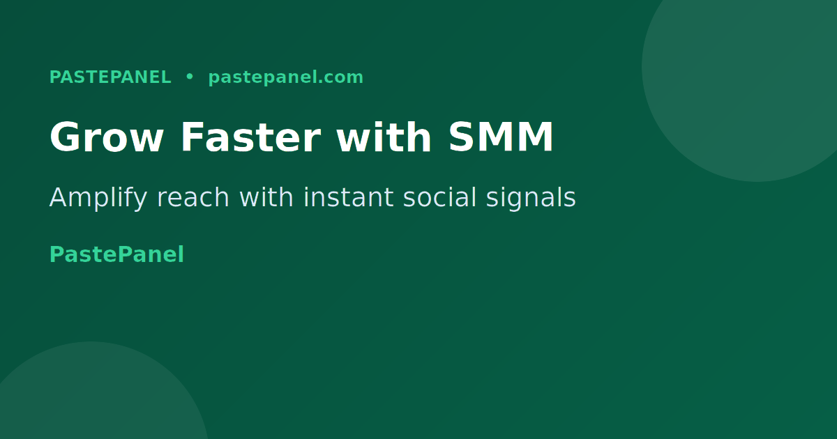 SMM panel Nigeria growth strategy — combining best posting times with instant social signals from PastePanel