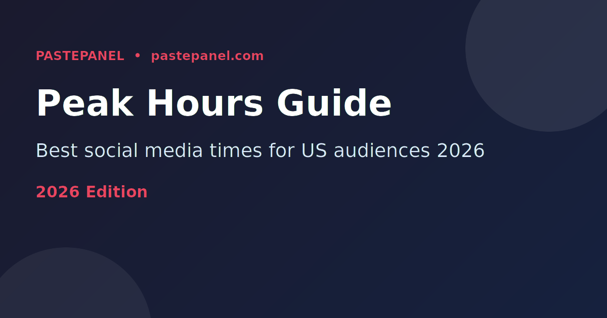 Best posting times for social media platforms in the USA 2026