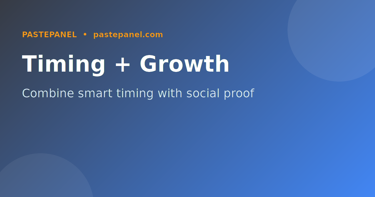Social proof and timing strategy to grow social media reach in 2026