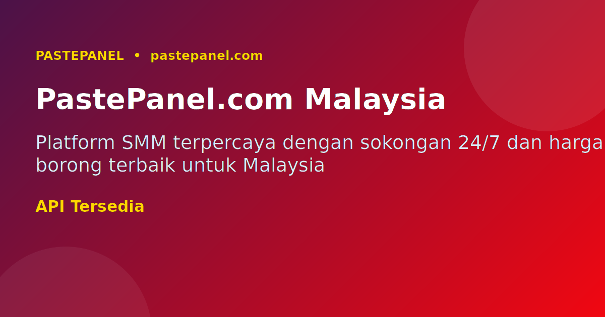 Instagram Reels tontonan percuma murah pastepanel.com Malaysia