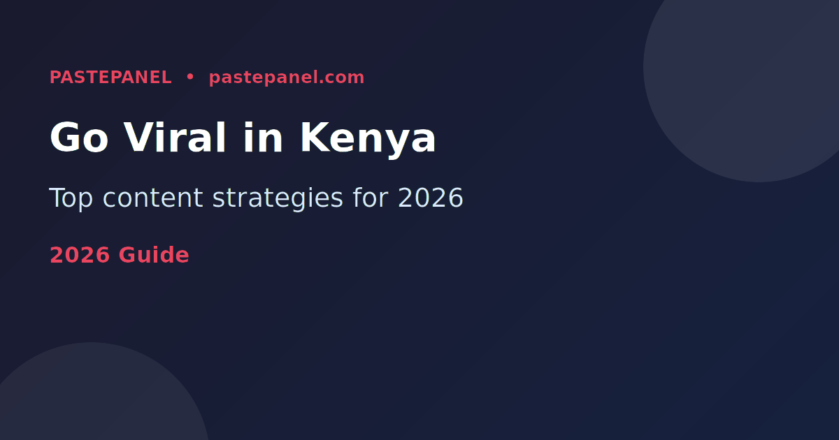 Kenyan content creators building a social media strategy in 2026