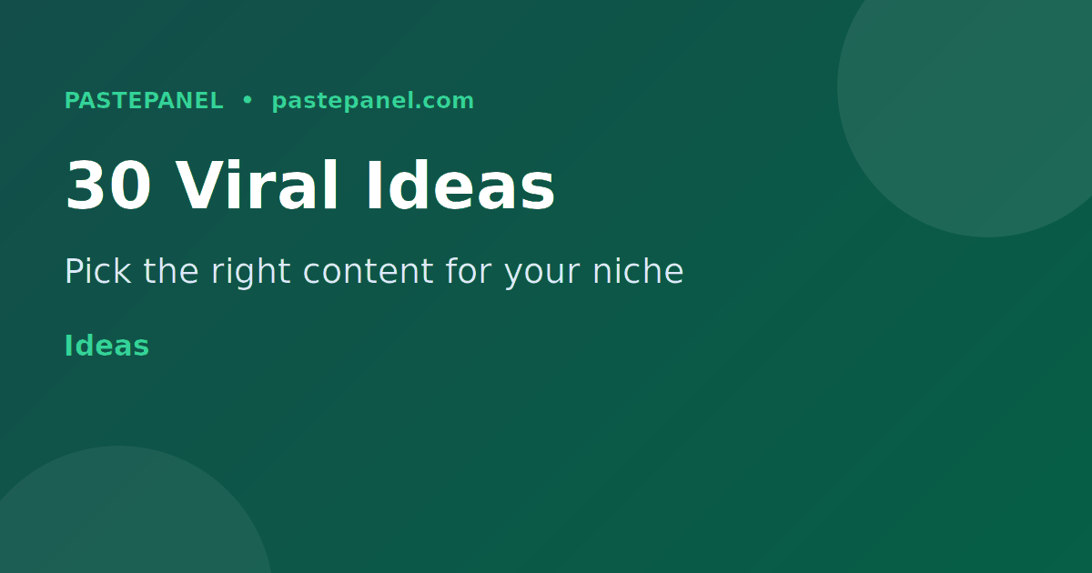 30 viral content ideas for Kenyan TikTok and YouTube creators