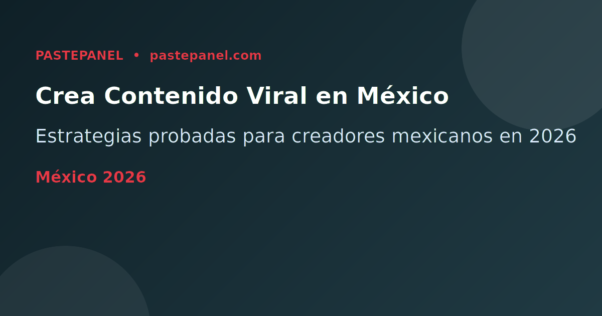 Creador de contenido en México grabando video viral en 2026
