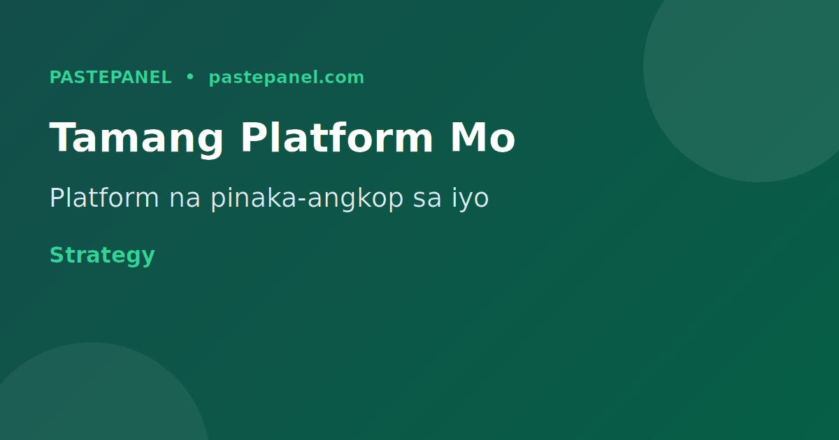 Mga social media platform na sikat sa Pilipinas at kung paano ginagamit ng mga creator ang bawat isa