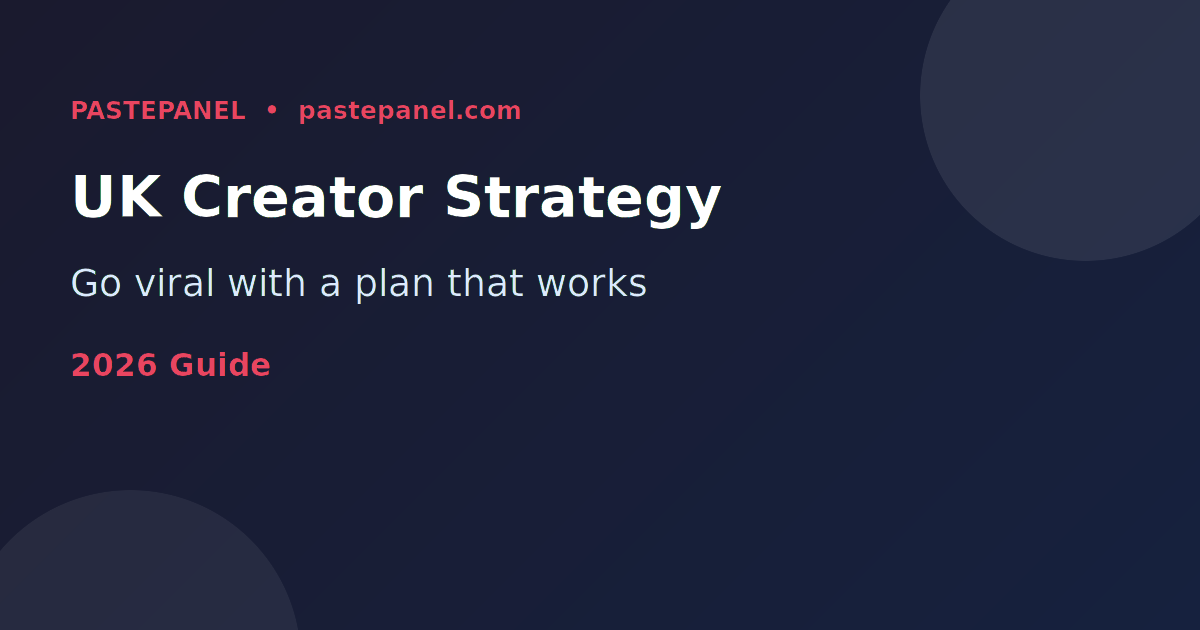 UK content creator planning a viral social media strategy in 2026