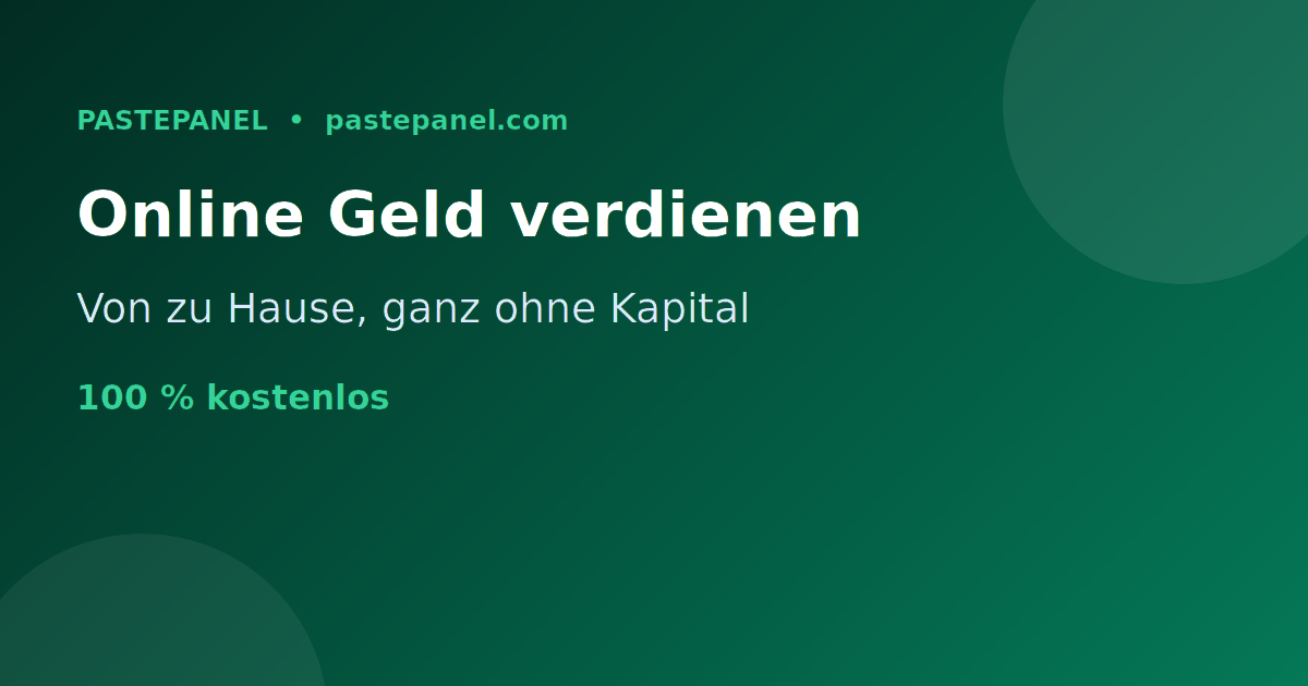Online Geld verdienen von zu Hause in Liechtenstein mit SMM Panel