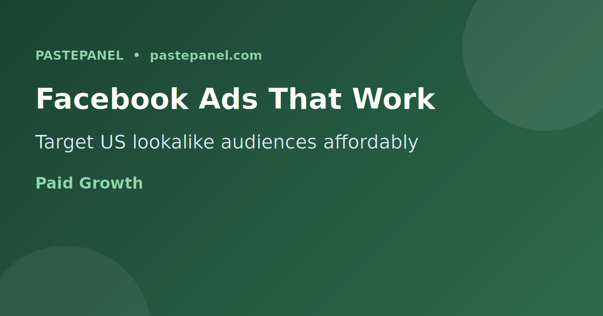 Facebook Ads targeting US audiences for cost-effective page like campaigns in 2026