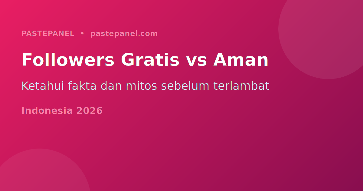 Ilustrasi followers Instagram gratis versus cara aman di Indonesia 2026