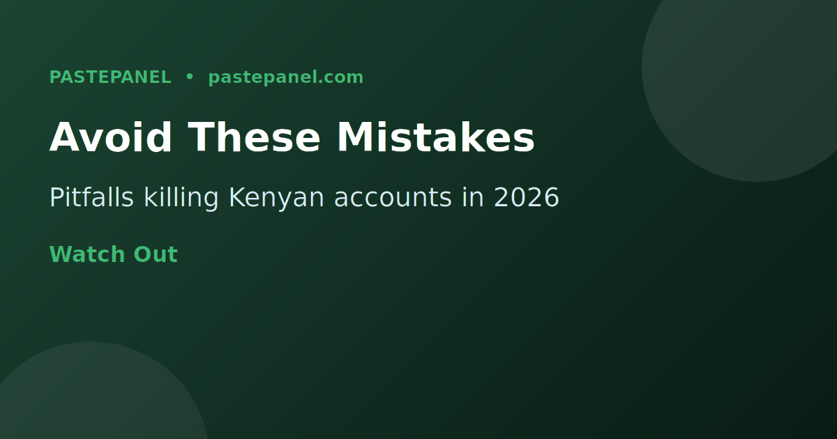 Common Instagram mistakes to avoid in Kenya