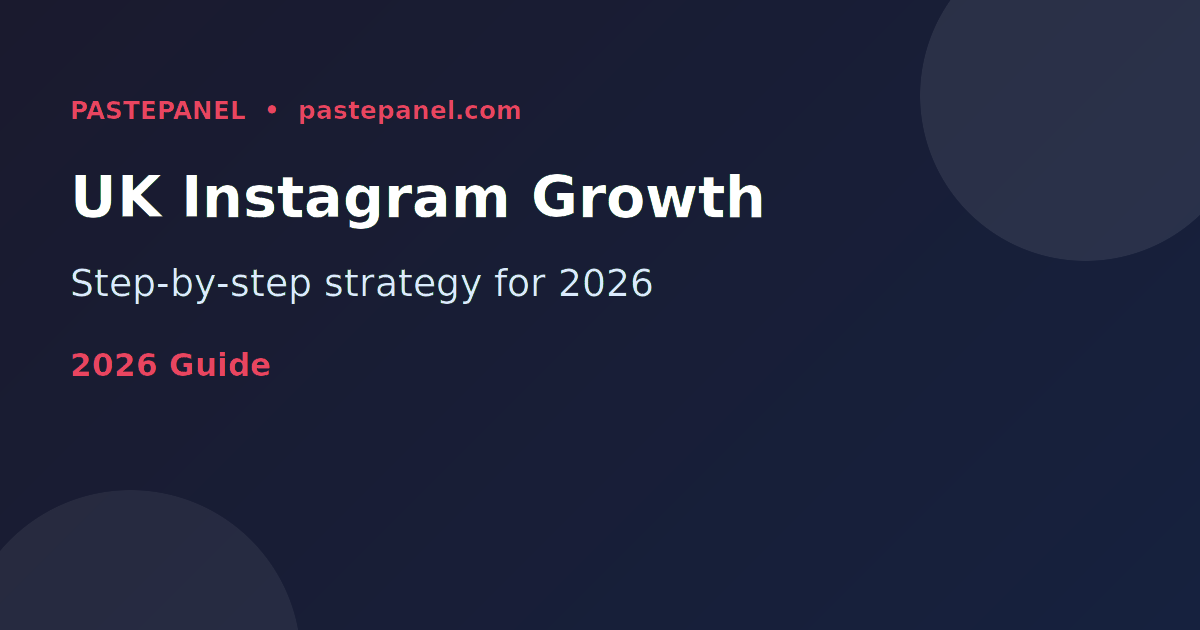 Growing Instagram followers in the UK with strategic content planning in 2026