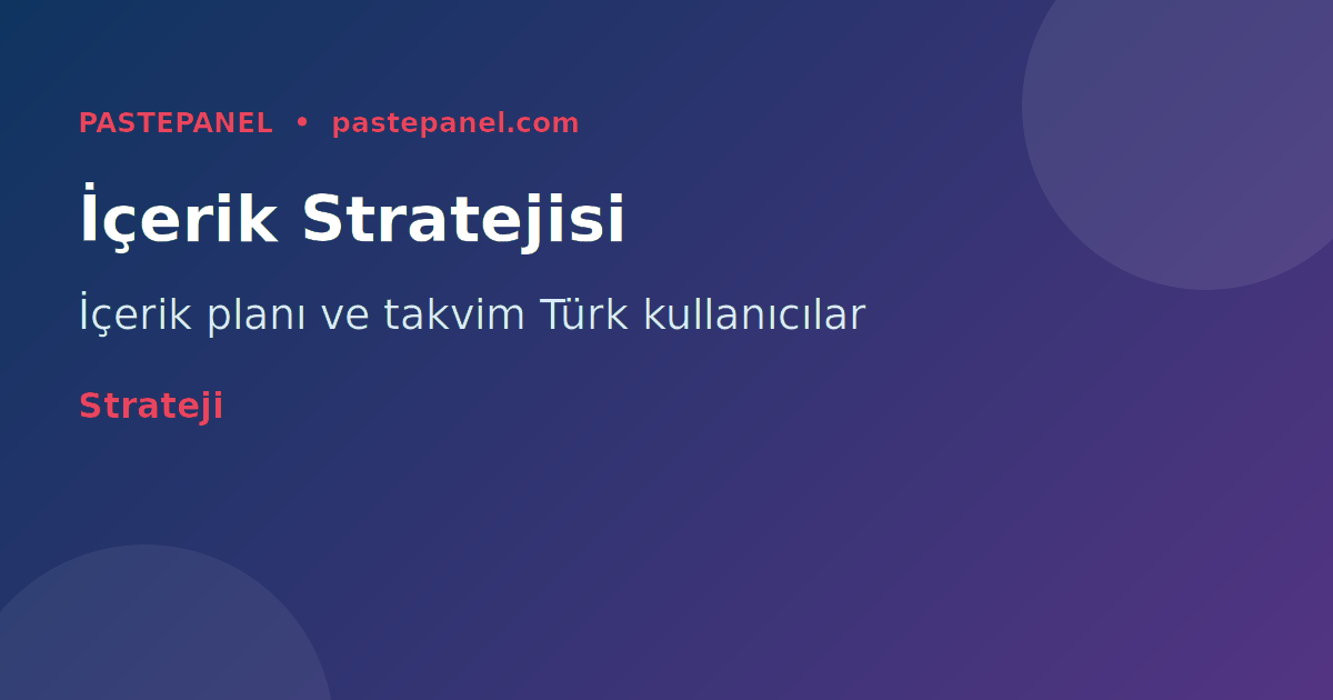 Instagram içerik stratejisi ve gönderi planlaması