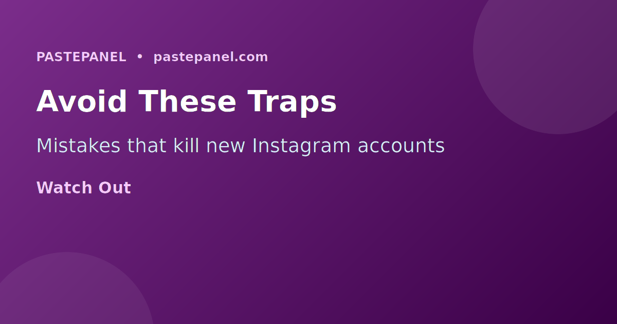 Common Instagram growth mistakes to avoid for US accounts