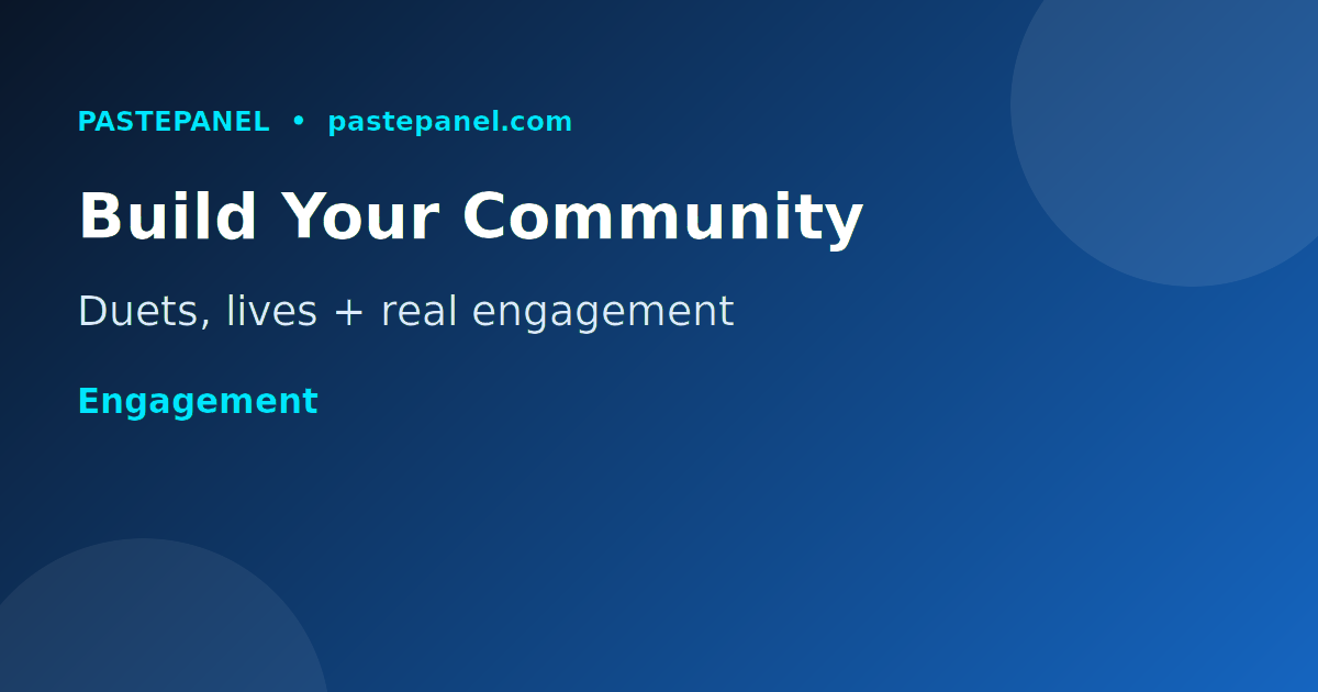 TikTok engagement and community building strategies