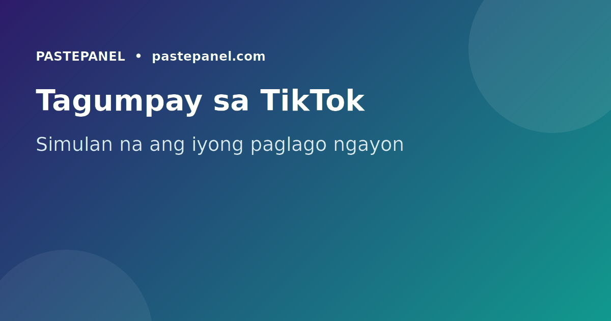 Filipino TikTok creator na gumagamit ng analytics at SMM tools para lumago sa 2026