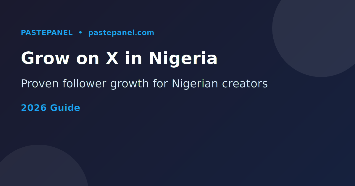 Nigerian content creator growing Twitter X followers on smartphone in Lagos 2026