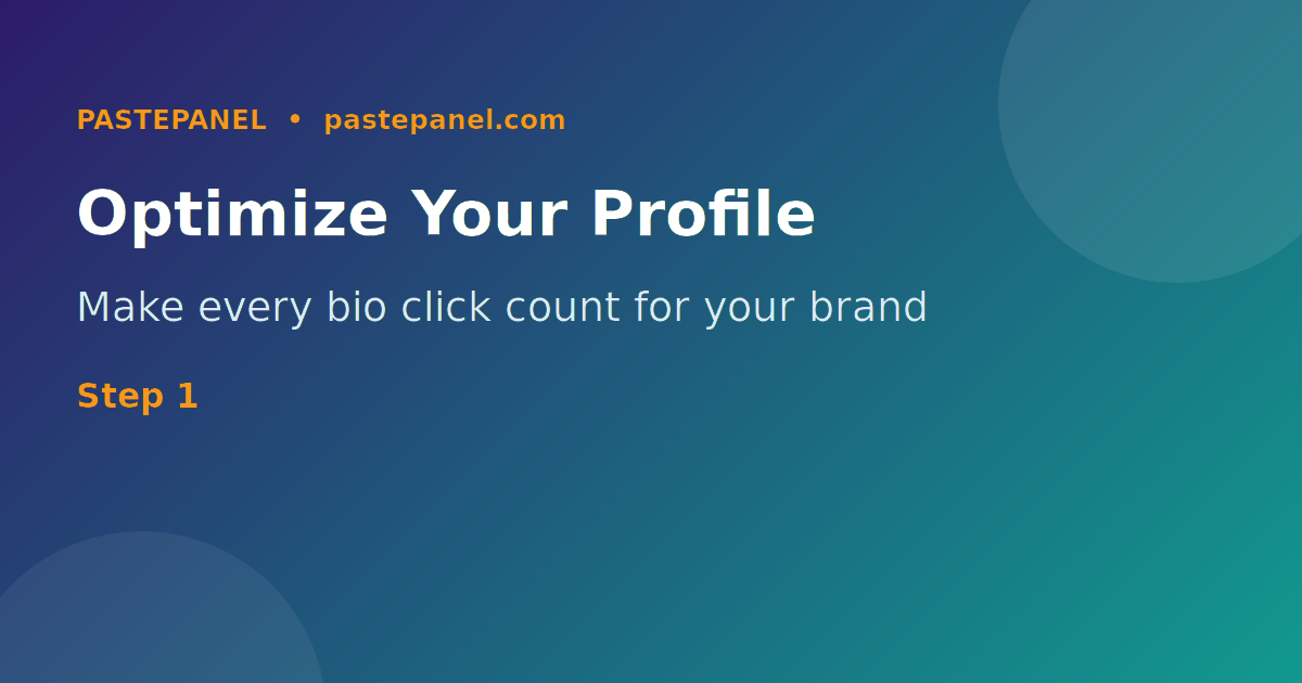 Optimized social media profile setup for a Nigerian business showing bio link and branding elements