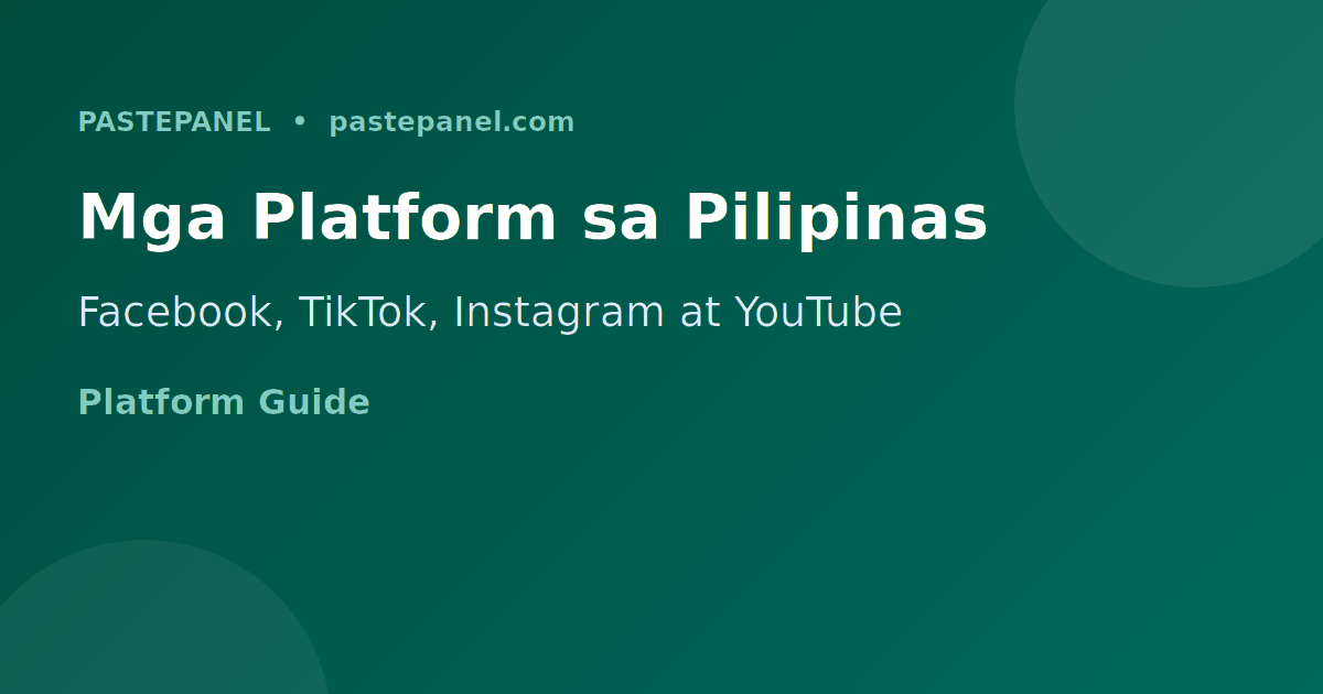 Mga social media platform na popular sa Pilipinas para sa website traffic