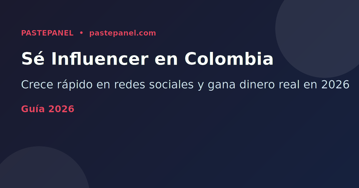 Joven colombiano convirtiéndose en influencer en 2026 con su celular