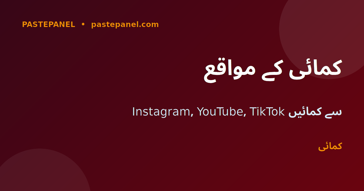 پاکستانی انفلوئنسرز کے لیے کمائی اور ترقی کے مواقع