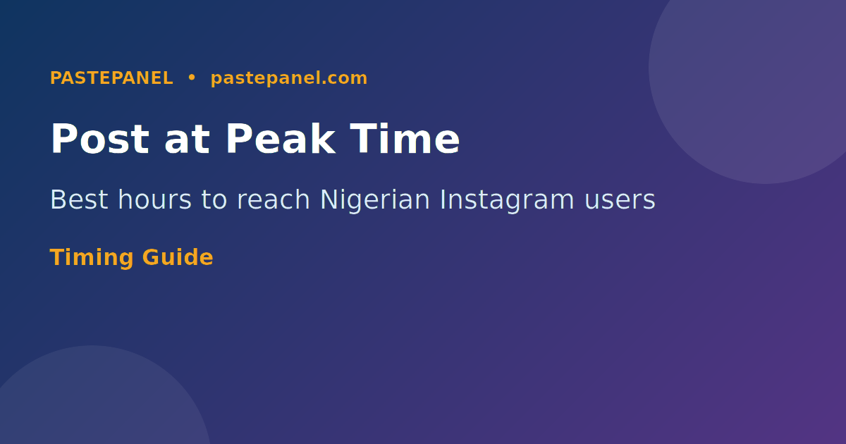 Graph showing best times to post Instagram Reels for Nigerian audience engagement