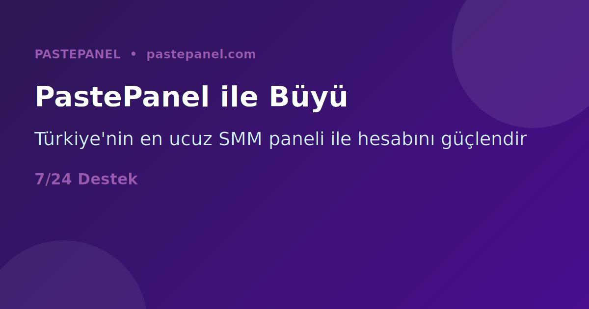 PastePanel ile Instagram hesabınızı büyütün