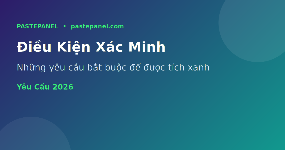 Yêu cầu xác minh tài khoản Instagram 2026
