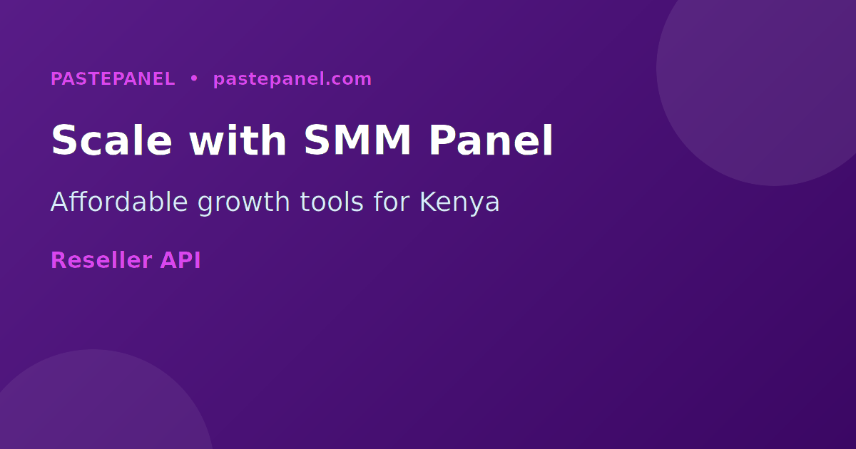 Scale LinkedIn and social media growth with affordable SMM panel tools in Kenya