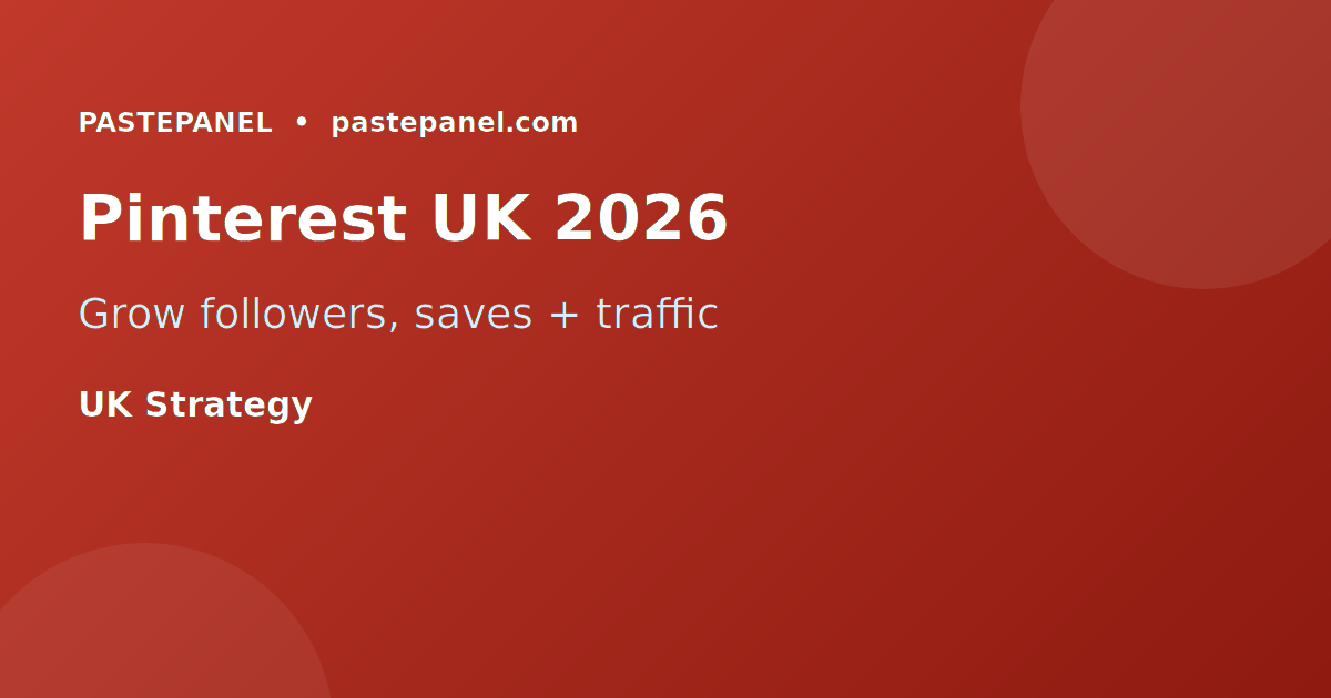 Pinterest marketing strategy overview for UK brands in 2026