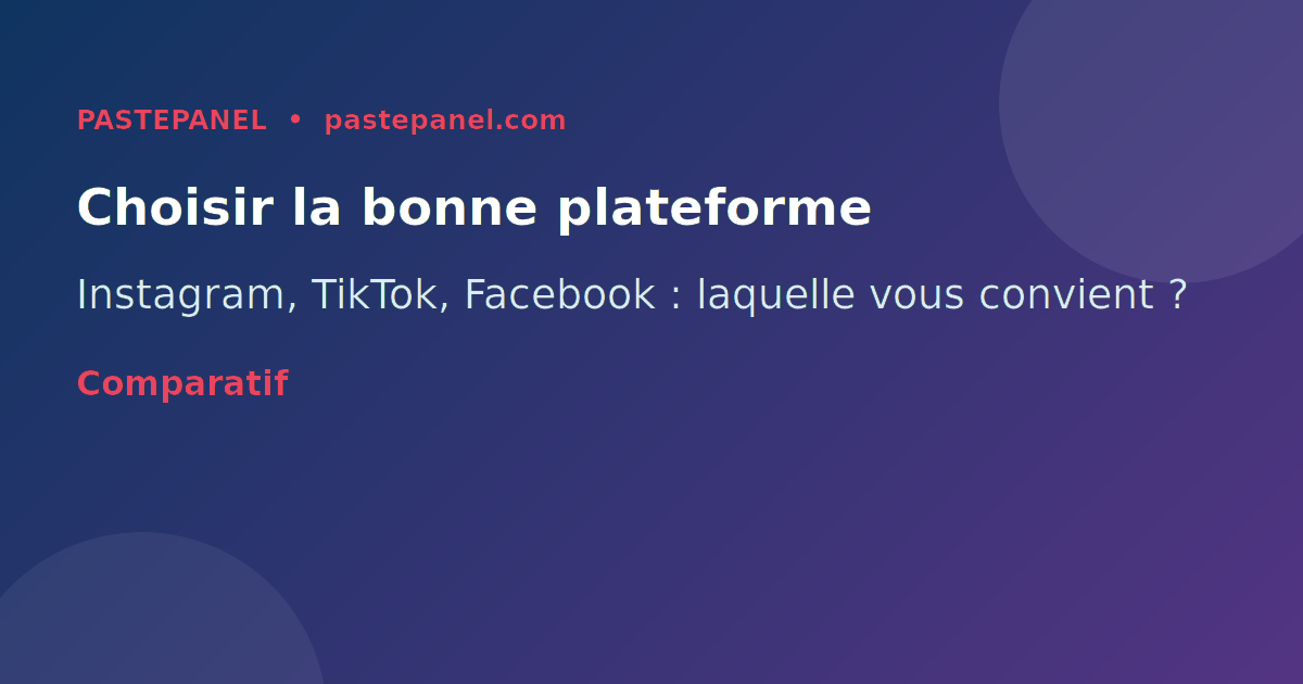 Comparatif des plateformes sociales pour les commerçants et artisans français