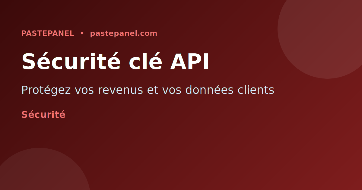 Conseils de sécurité pour protéger votre clé API SMM et vos revenus de revendeur