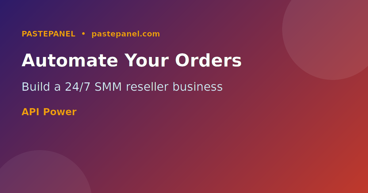 Kenyan digital entrepreneur using SMM panel API to automate orders