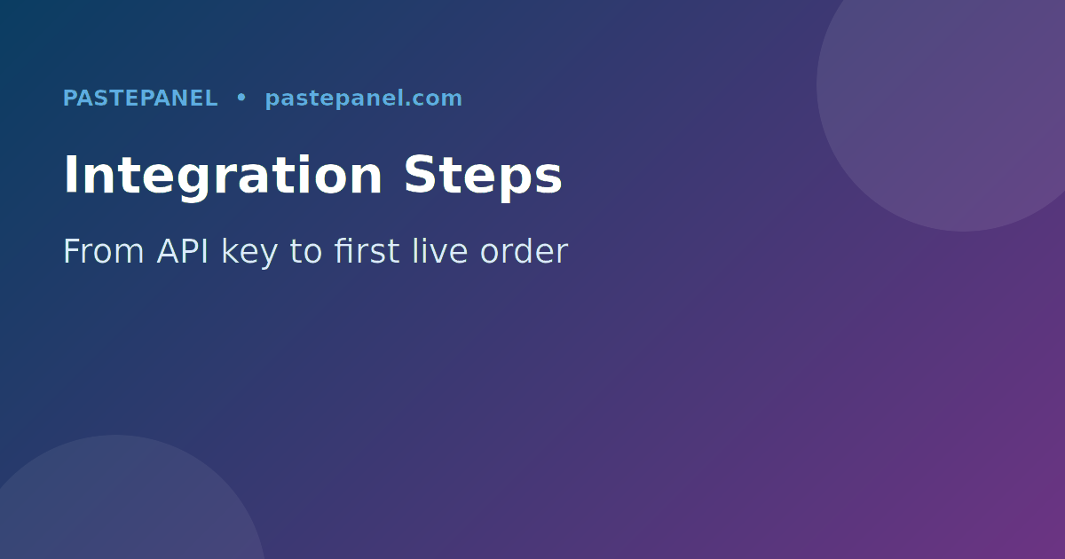 Step-by-step SMM API integration process for Kenyan resellers