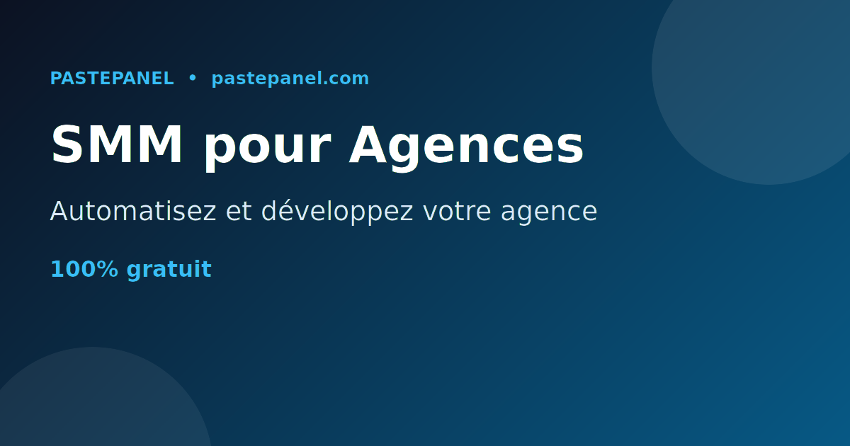 Comment les agences marketing en Belgique utilisent un panneau SMM pour se développer