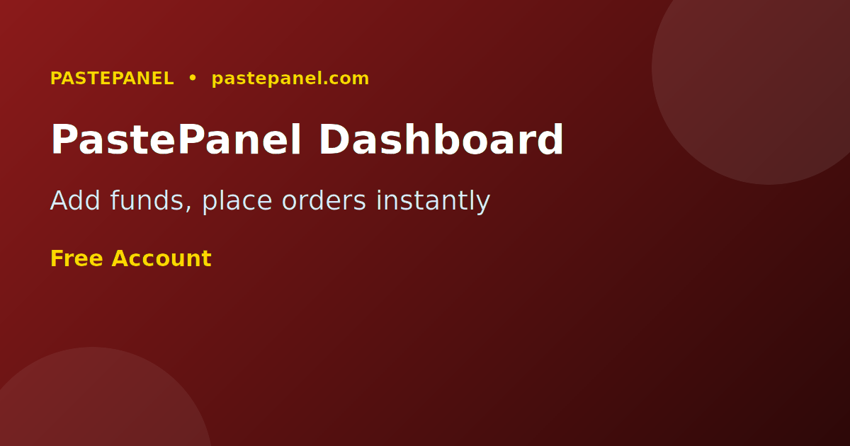 Adding funds to PastePanel SMM panel dashboard in Kenya