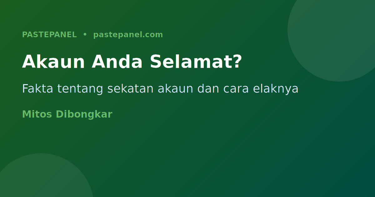Mitos tentang sekatan akaun media sosial dibongkar untuk pengguna Malaysia