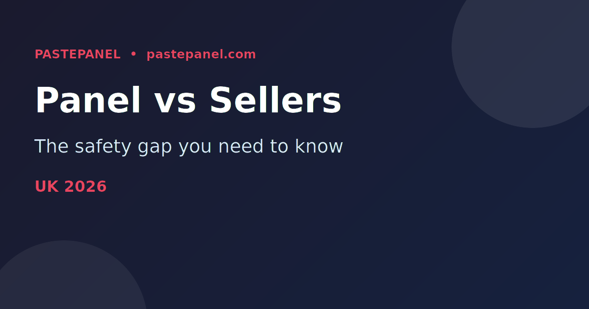 SMM panel vs buying followers UK safety comparison