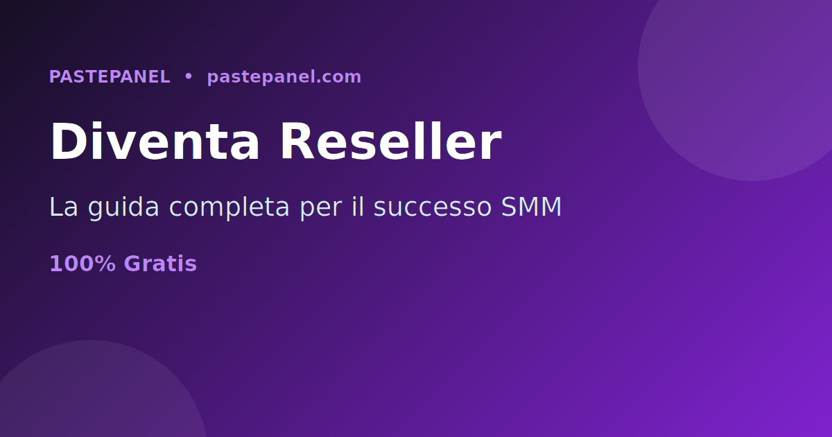 Guida completa per diventare reseller SMM a San Marino