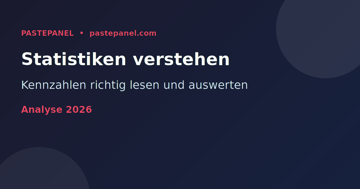 Social-Media-Statistiken analysieren und Kennzahlen verstehen in Deutschland 2026