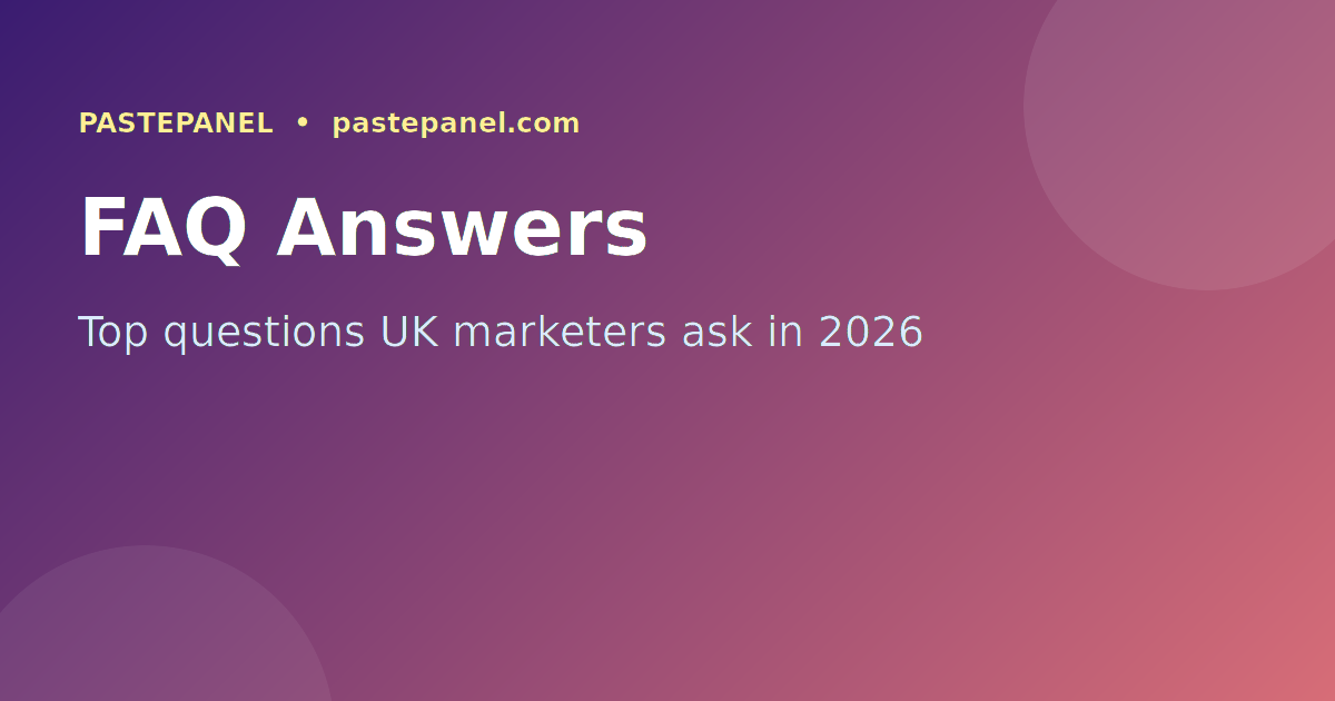 FAQ social media analytics UK small business guide