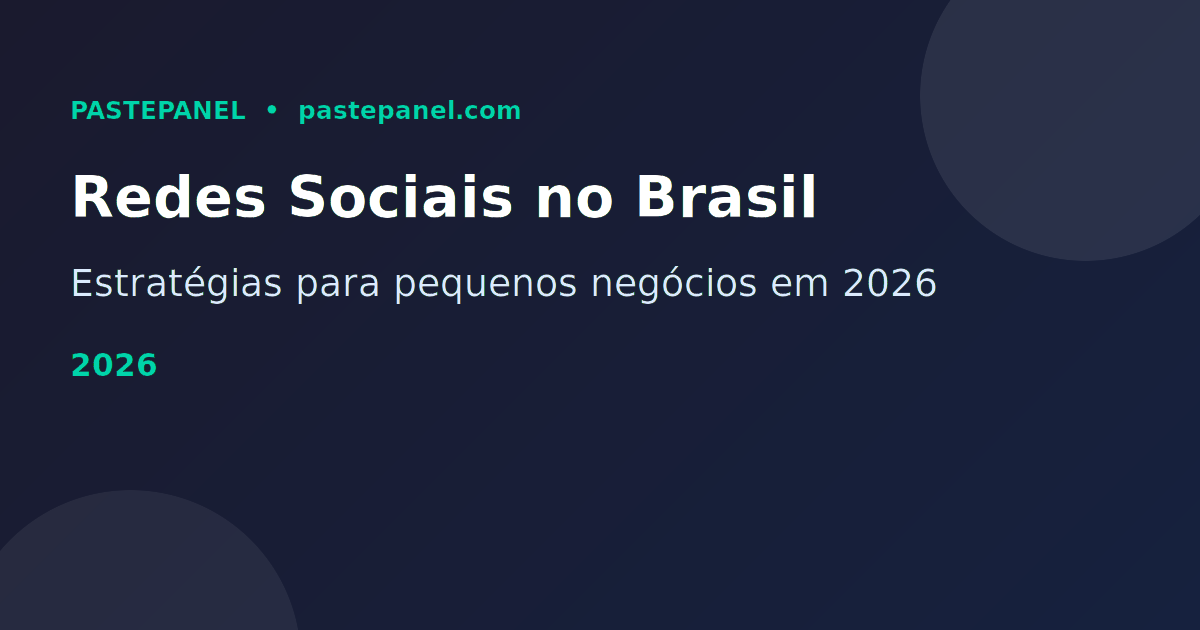 Pequenos negócios brasileiros crescendo nas redes sociais em 2026