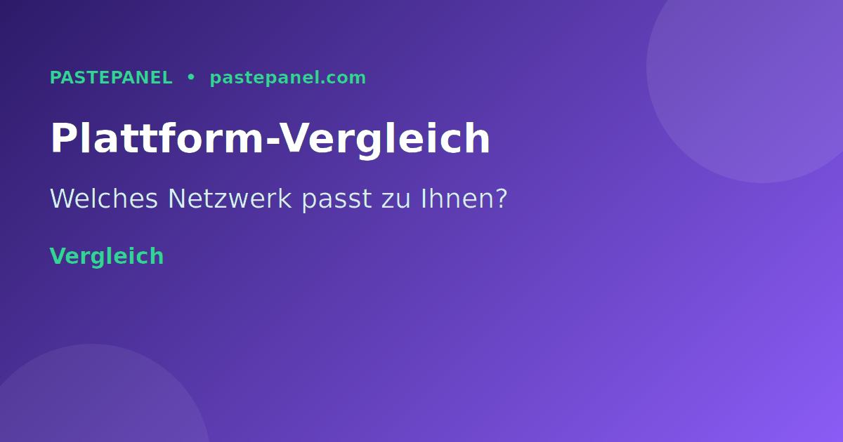 Plattformvergleich Social Media für deutsche Unternehmen 2026