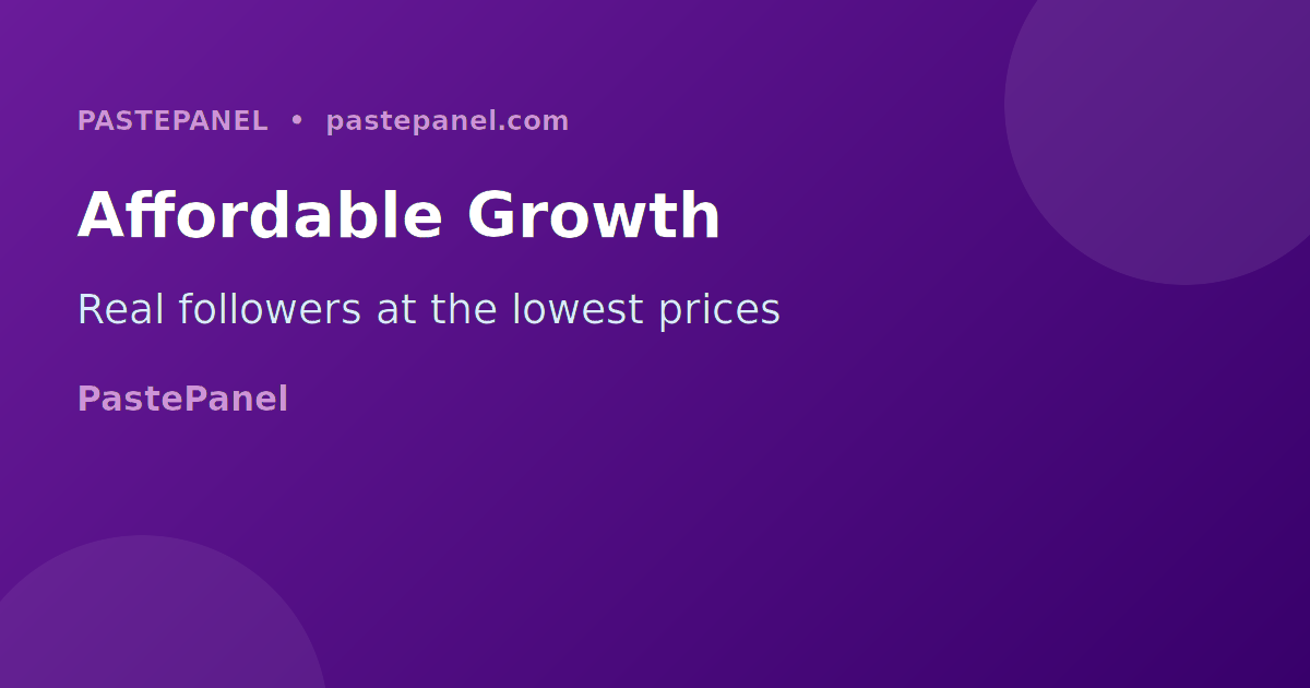 Affordable social media growth tools for Kenyan small businesses - PastePanel SMM panel
