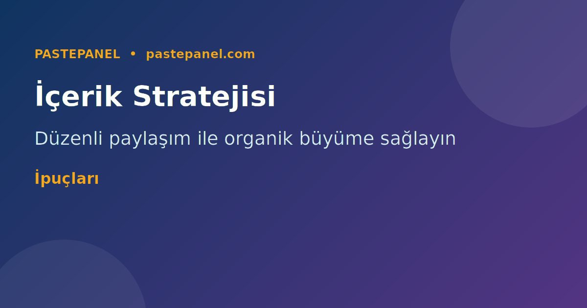 Küçük işletme sosyal medya içerik stratejisi ve içerik takvimi oluşturma