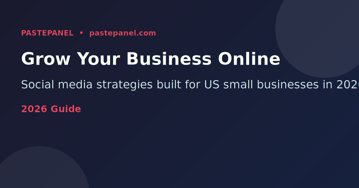 Small business owner reviewing social media marketing strategy on laptop in 2026