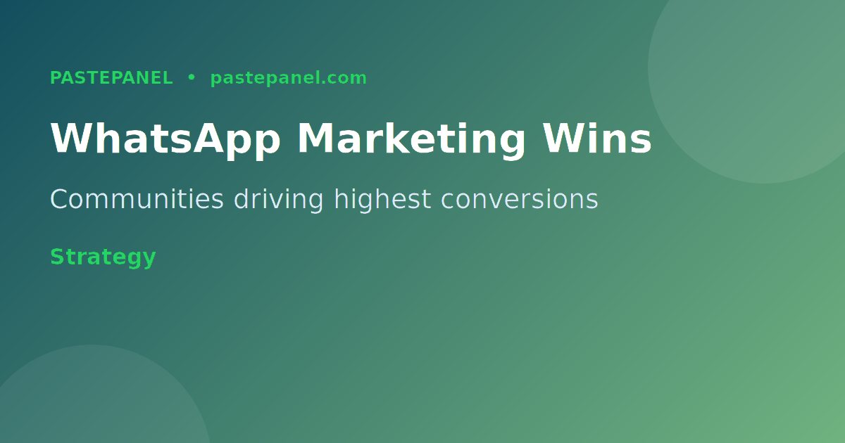 WhatsApp Communities growth as a marketing channel for Nigerian businesses in 2026