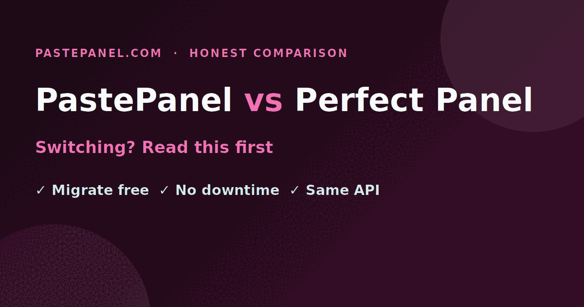 PastePanel vs Perfect Panel comparison